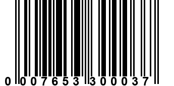 0007653300037