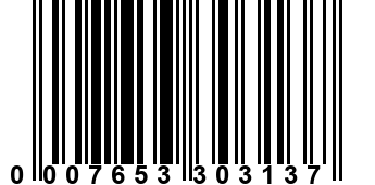 0007653303137