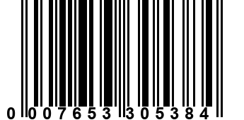 0007653305384