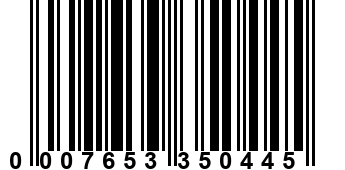 0007653350445