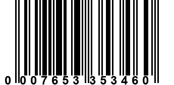 0007653353460