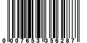 0007653356287