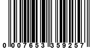 0007653359257