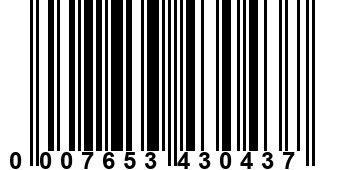 0007653430437