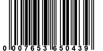 0007653650439