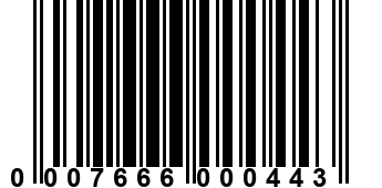 0007666000443