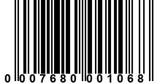 0007680001068