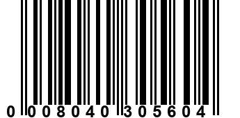 0008040305604