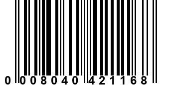 0008040421168