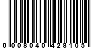 0008040428105