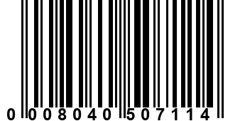 0008040507114