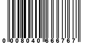 0008040666767