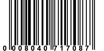 0008040717087