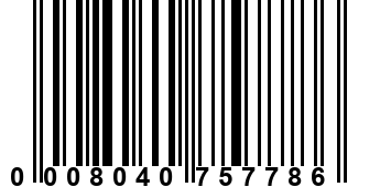 0008040757786