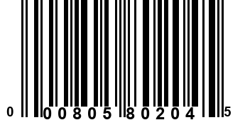 000805802045