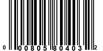 000805804032