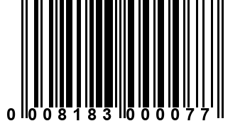 0008183000077