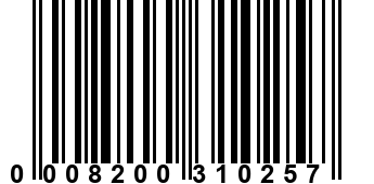 0008200310257