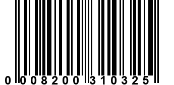 0008200310325