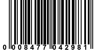 0008477042981