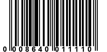 0008640011110