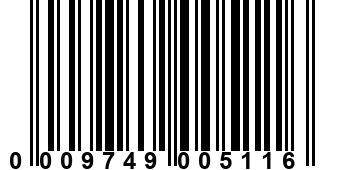 0009749005116