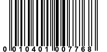 0010401007768