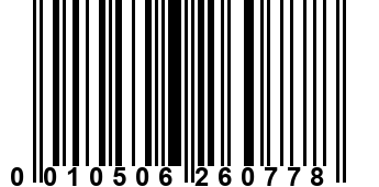 0010506260778