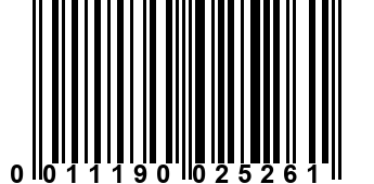 0011190025261