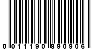 0011190890906