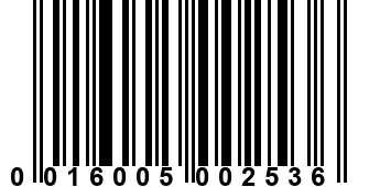 0016005002536