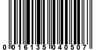 0016135040507