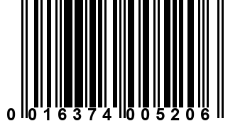 0016374005206