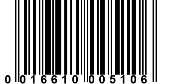 0016610005106