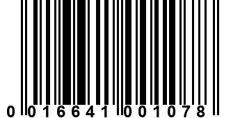 0016641001078