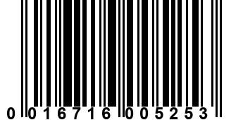 0016716005253