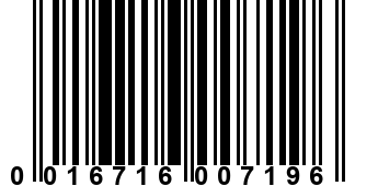 0016716007196