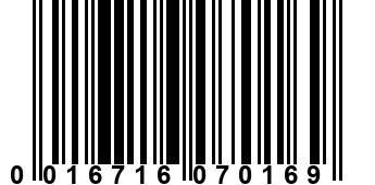 0016716070169