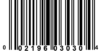 002196030304