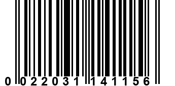 0022031141156