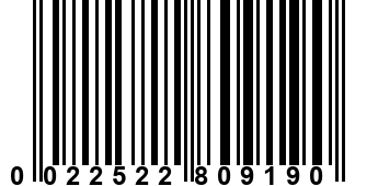 0022522809190