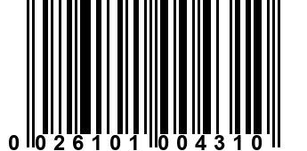 0026101004310