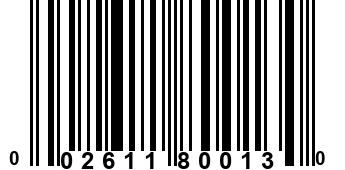 002611800130