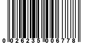 0026235006778