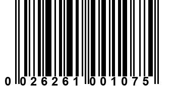 0026261001075