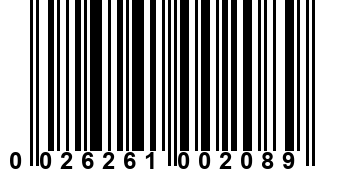 0026261002089