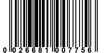 0026681007756