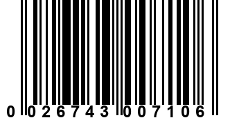 0026743007106