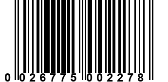 0026775002278