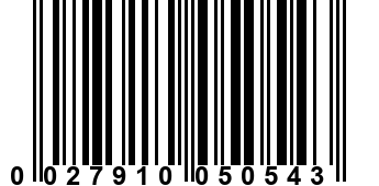 0027910050543